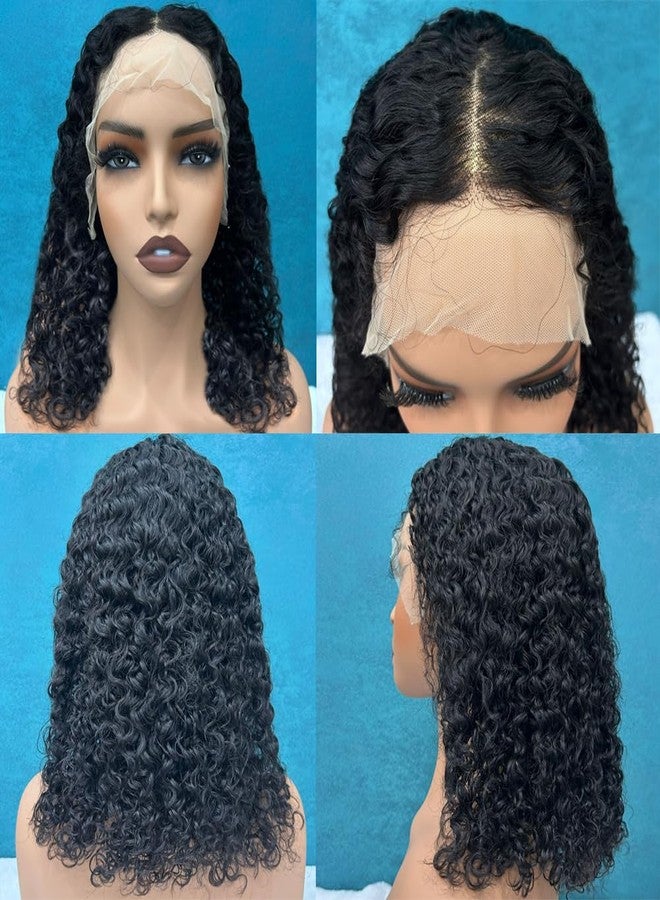 Superfect Bob Wig Human Hair 10 Inch 13x4 Deep Curly Lace Front Wigs for Black Women 180% Density Short Deep Wave Bob Wigs Transparent Pre Plucked Frontal Wigs Human Hair - Image 4